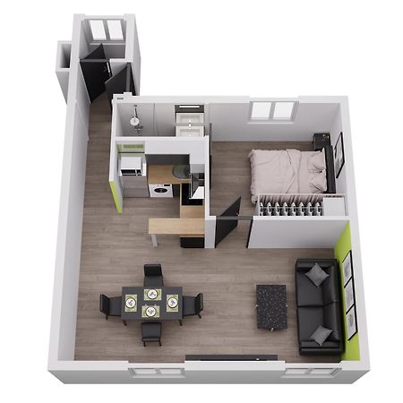 Esprit Libre, Beau 2 Pieces Climatise Apartment Bordeaux Bagian luar foto